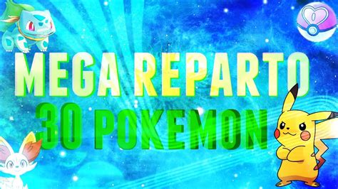 Mega Reparto Pokemon 30 Pokemon Shinys Competitivos YouTube