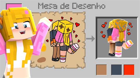 Minecraft Mas Eu Ganho O Item Que Desenhar 🌈 Youtube