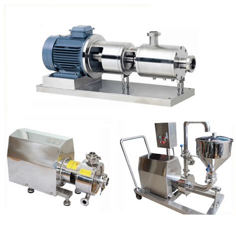 Emulsifying Homogenizer Pump Ace Chn