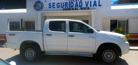 Se Retuvo Una Camioneta Con Pedido De Secuestro En Genera Roca