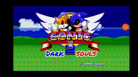 Sonic Exe Dark Souls 2 Tela De Titulo YouTube