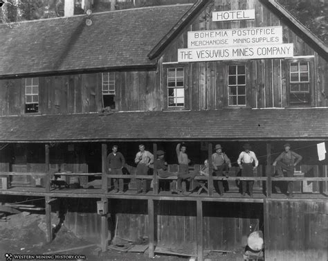 Bohemia Oregon Western Mining History