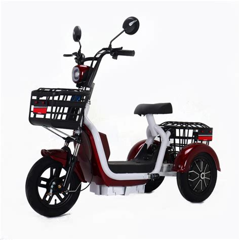 500w/48v Three Wheel Electric Scooter With Basket Hot Sale Electric ...