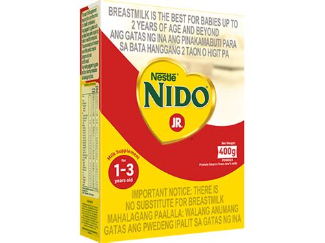 Nido® Jr 1 3 Years Old Nestlé Momandme