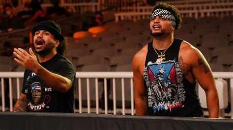 Rumors Of Tension Between Aews Santana And Ortiz