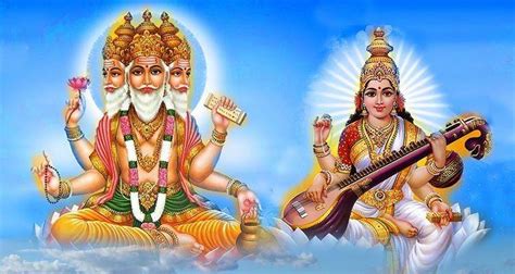 The uncomfortable love of Brahma and Saraswati - How could they marry?