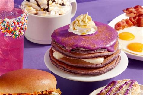 IHOP’s ‘Wonka’ Menu Includes Purple Pancakes