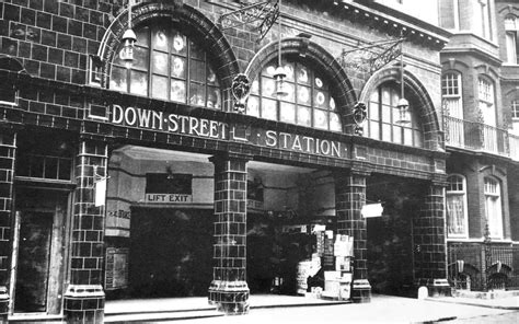 Hidden London Tours The Secrets Of Down Street Tube Station On The