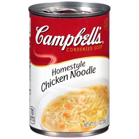 Campbells Soup Condensed Homestyle Chicken Noodle 1075 Oz 305 G