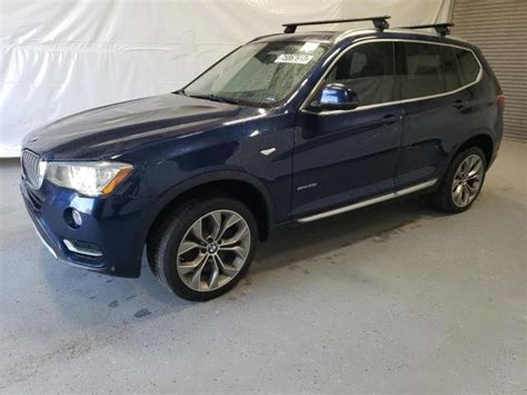 2017 BMW X3 SDRIVE28I For Sale NC RALEIGH Mon Nov 20 2023