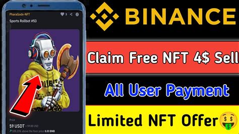 Binance New Offer Today Claim Free Nft Sell Binance New Offer