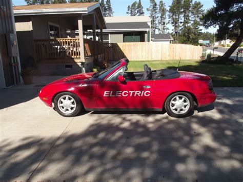 Classic Mazda Miata Convertible Hard Top Converted To Electric For