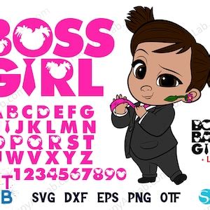 Funny Art Afro Baby Girl Boss Birthday Boss Girl Baby Svg Letters Afro ...