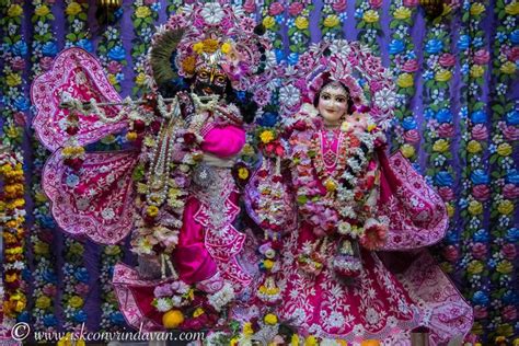 ISKCON Vrindavan Radha Krishna Images Radha Krishna Photo Altar Art