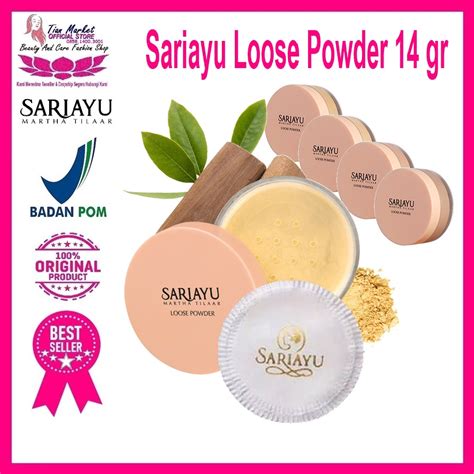 Jual Sariayu Martha Tilaar Loose Powder Bedak Wajah Tabur Gr Halal