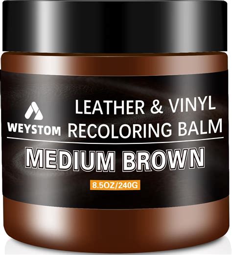 WEYSTOM Leather Recoloring Balm Leather Repair Kit For Furniture