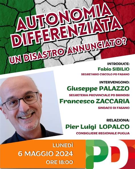 Autonomia Differenziata Disastro Annunciato Il Pd Lancia L Allarme