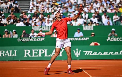 Djokovic Gains Musetti Revenge In Monte Carlo Rolex Monte Carlo Masters