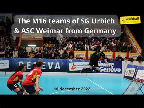 TGI 2022 The M16 Teams Of SG Urbich ASC Weimar Frome Germany YouTube