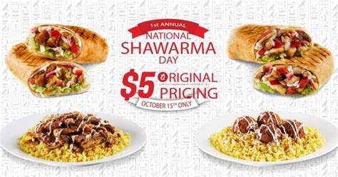 Osmows Shawarma Oct Th Only Redflagdeals Forums