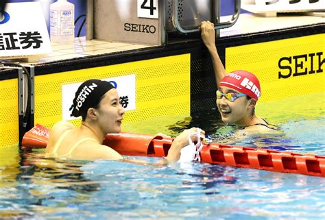 【競泳日本選手権】15歳の新星、成田実生が大橋悠依に迫る2位「まだまだ」パリ五輪へ大きな糧 水泳写真ニュース 日刊スポーツ