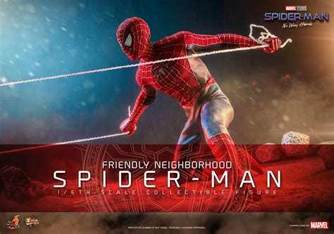 Hot Toys Mms Spider Man No Way Home Friendly Neighborhood Spider Man Acaretoys