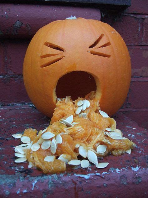 33 Puking Pumpkin ideas | puking pumpkin, pumpkin, pumpkin carving