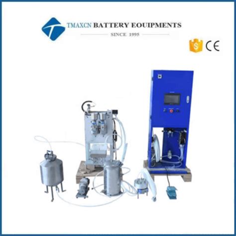 Threaded Cylindrical Supercapacitor Vacuum Electrolyte Filling Machine