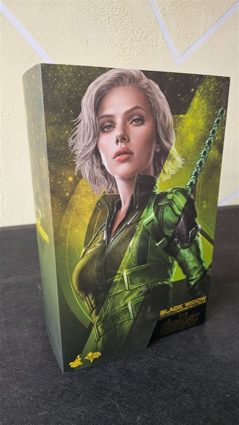 Novo Na Caixa Vi Va Negra Vingadores Guerra Infinita Mms Escala Hot Toys Mkp