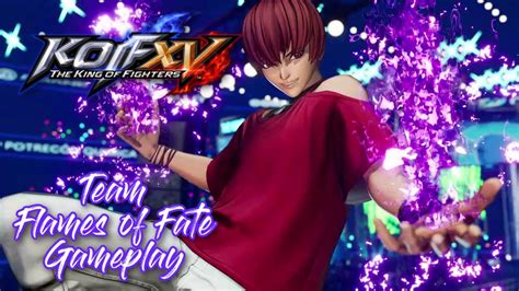 The King Of Fighters Xv Team Flames Of Fate Story Gameplay Youtube