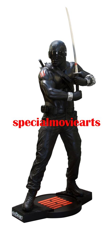 Lifesize G.I.Joe Rise of Cobra Snake Eyes Replica on eBay - HissTank.com