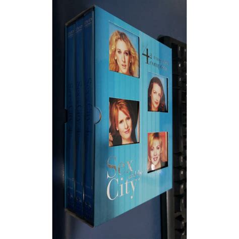 Caixa Box Dvd Sex And The City A Temporada Completa Shopee Brasil