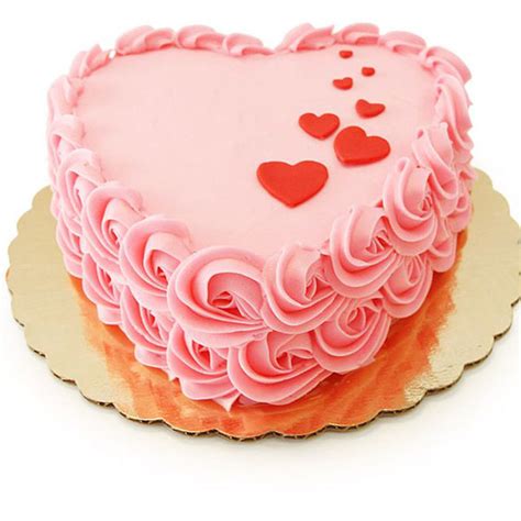 Order Love Shape Cake Online | YummyCake