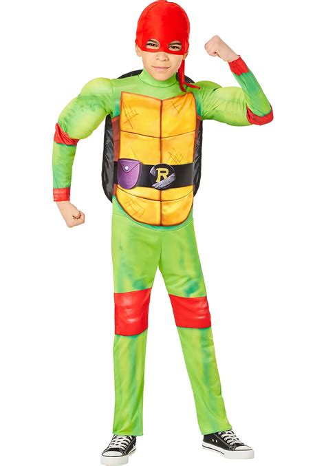 Teenage Mutant Ninja Turtles Child Raphael Movie Costume Movie Costumes