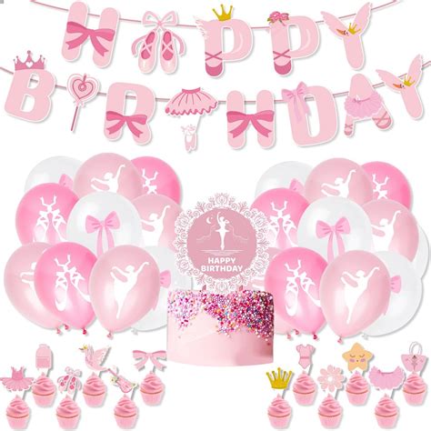 CSCHome Princess Party Decorations, Birthday Party Supplies Hanging ...