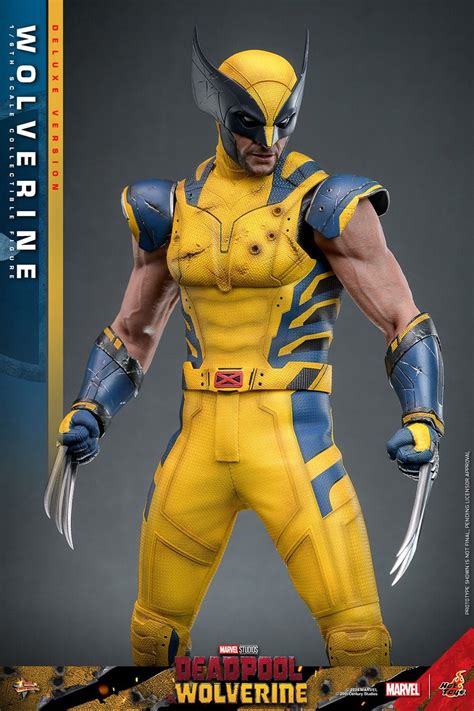 Wolverine Hot Toys MMS Movie Masterpiece Deluxe Figurine
