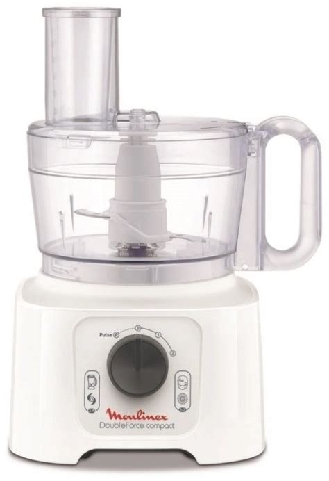 Купить Кухонный комбайн Moulinex DoubleForce Compact FP-542111 белый в ...