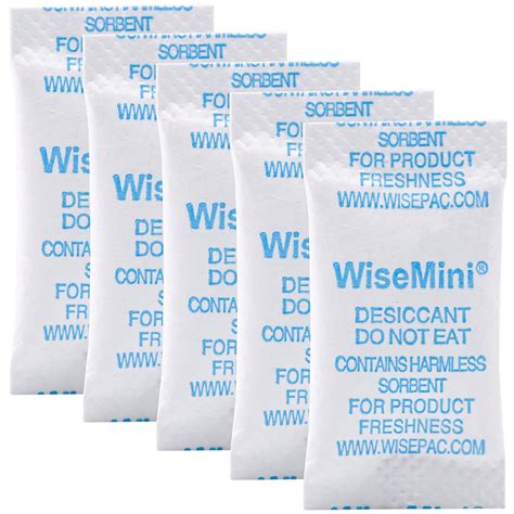 Wisesorb Silica Gel Packets 0 5 Gram 200 Silica Packets Food Grade