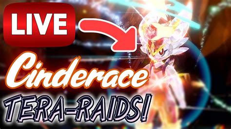 CINDERACE TERRA RAIDS WITH VIEWERS Pokémon Scarlet and Violet Live