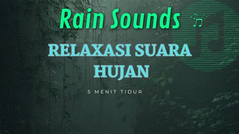 Relaksasi Buat Tidur Suara Hujan Dan Petir Dijamin 5 Menit Langsung