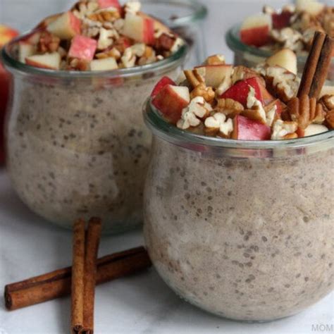 Apple Cinnamon Overnight Oats Recipe