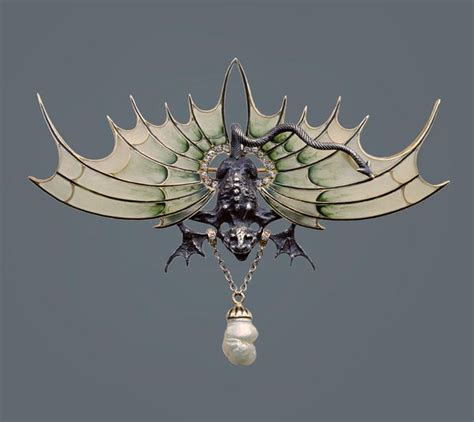 Winged Dragon Brooch By Art Nouveau Tadema Gallery