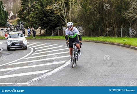 The Cyclist Mark Cavendish Paris Nice 2019 Editorial Photography