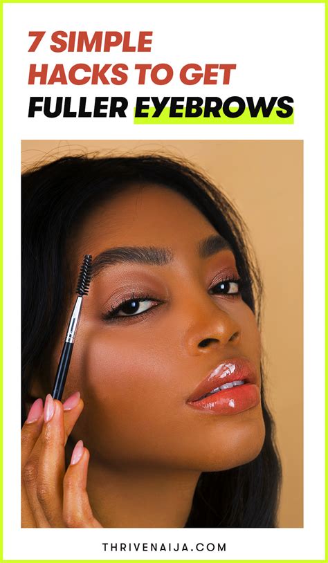 how to get fuller eyebrows