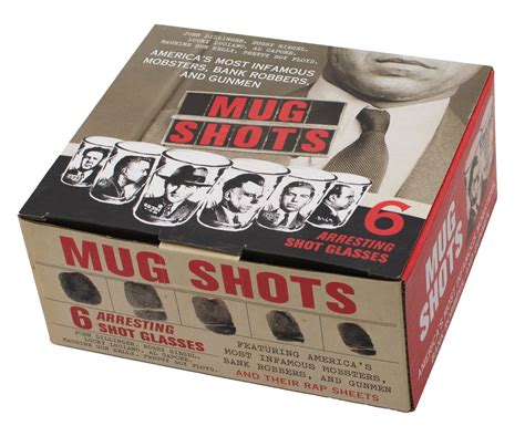 Mug Shots - Shot Glass Set | Smart and Funny Gifts by UPG – The