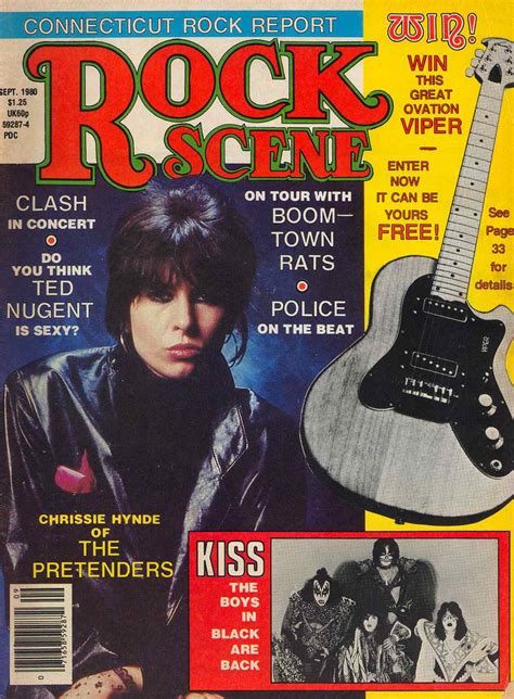 September 1980 Rock Scene Magazine