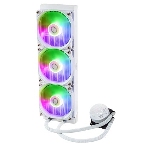 Cpu Liquid Cooler ระบบระบายความร้อนด้วยน้ำ Cooler Master Masterliquid 360l Core Argb White