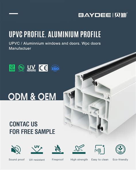 Baydee Upvc Profiles For Upvc Windows And Doors With Uv Protection