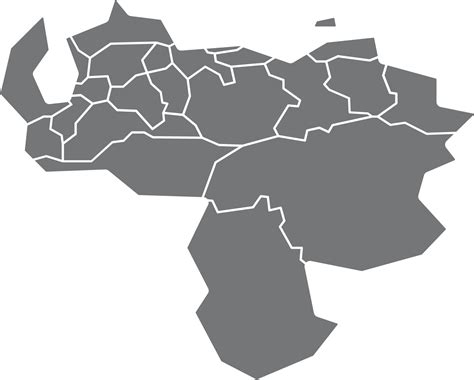 drawing of venezuela map. 23205303 PNG