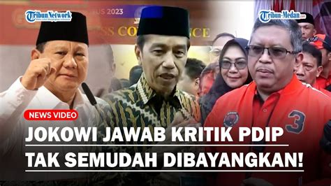 MENOHOK Jokowi Jawab Tegas Kritik Keras PDIP Soal Food Estate Tak